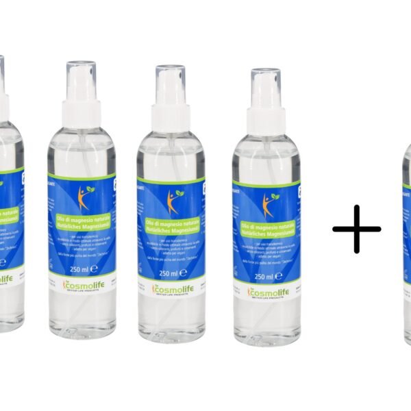 Offerta Olio di Magnesio Zechsal 5 flaconi al prezzo di 4