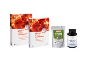 Cura disintossicante corpo 60 giorni kit completo warmpatch zeolite fegato