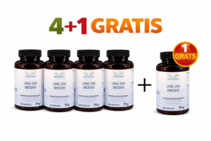 Reishi Ling Zhi 180 capsule in offerta 4 più 1 gratis ganoderma lucidum