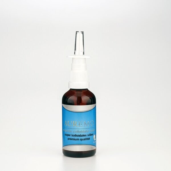 50ml spray con pompa – Auremo argento supercolloidale